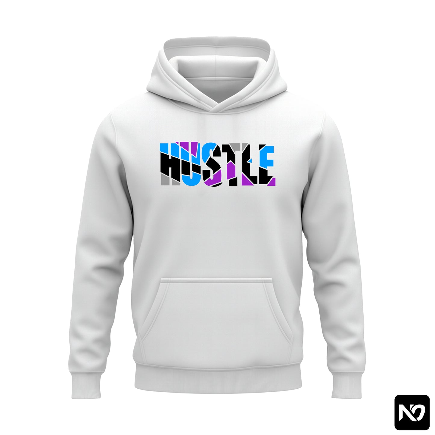 HUSTLE FLEECE HOODIE GRAPHIC 004