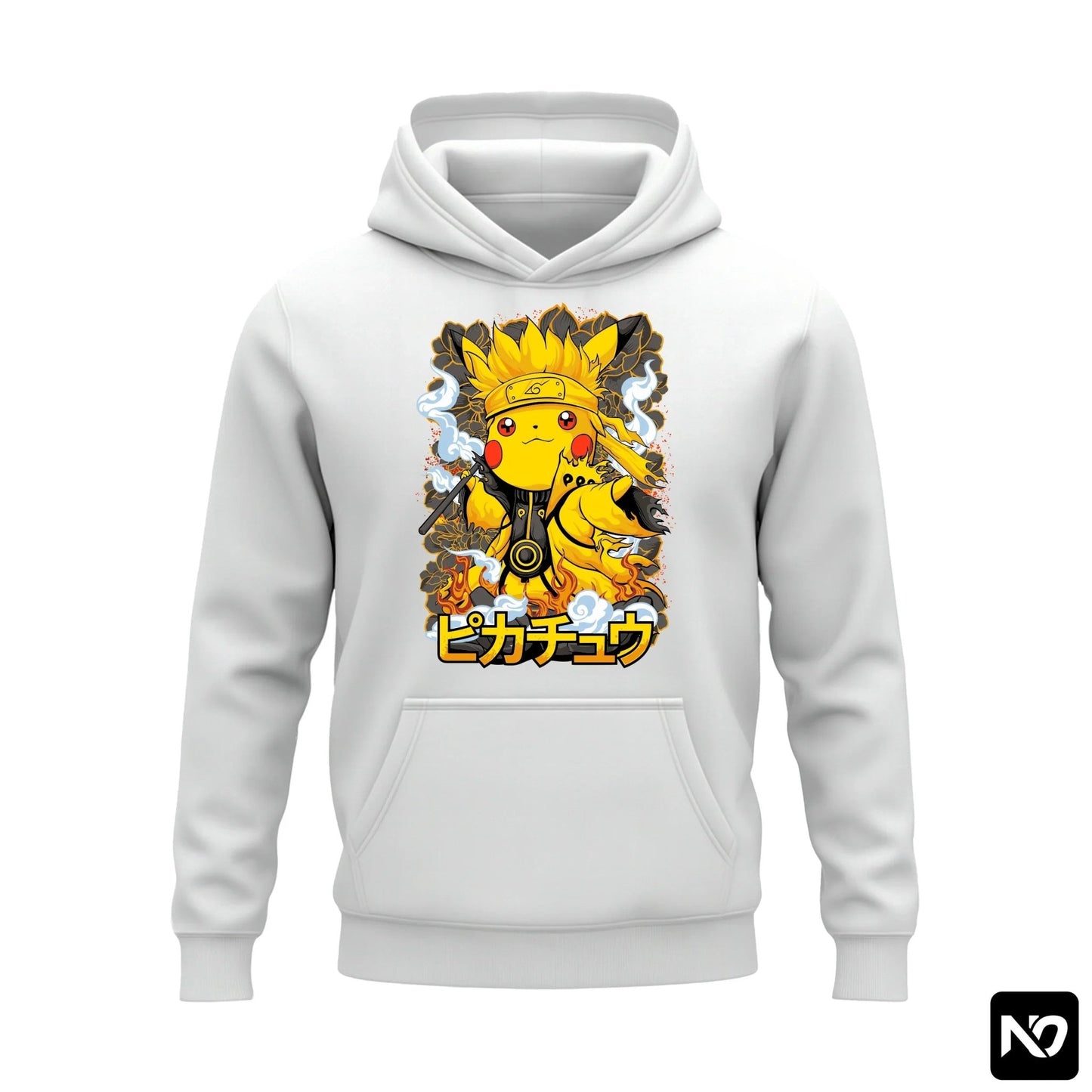 POKEMON FLEECE HOODIE GRAPHIC 008 - Nain Oath