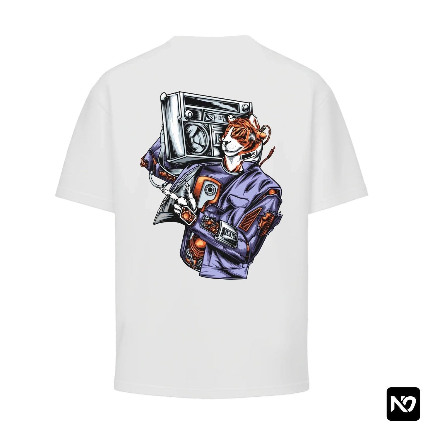 TIGER HIPHOP OVERSIZED TEE UNISEX - Nain Oath