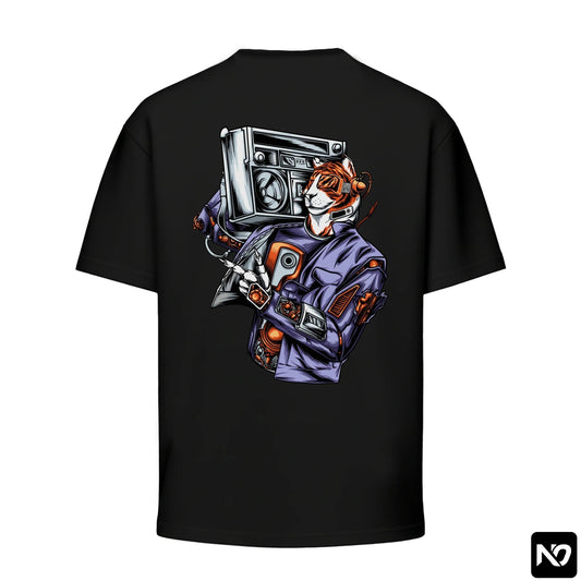 TIGER HIPHOP OVERSIZED TEE UNISEX - Nain Oath