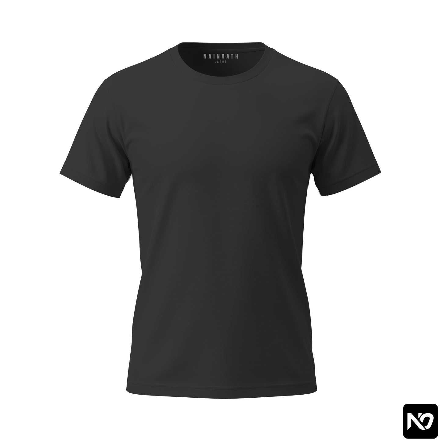 BLACK BASIC TEE