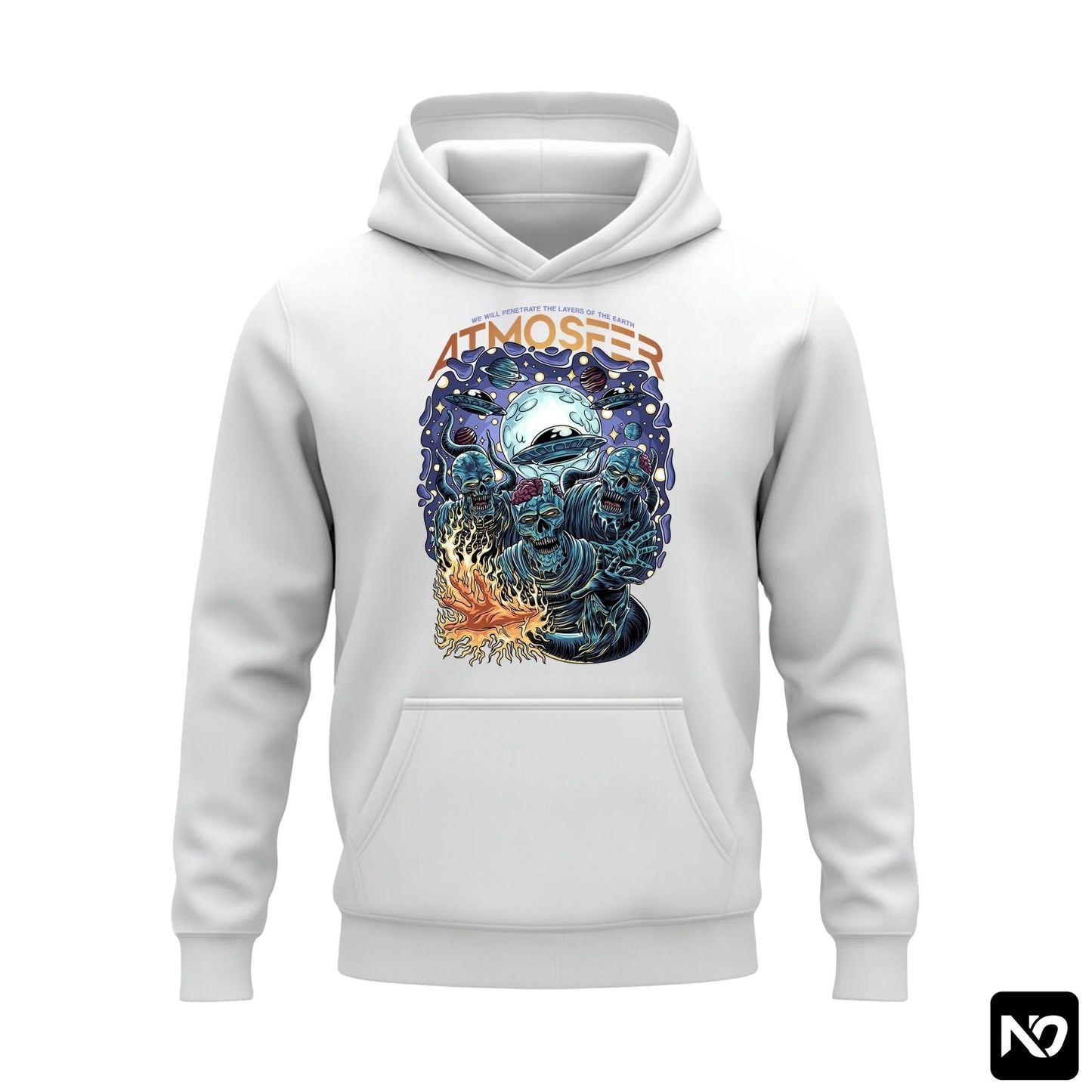 ATMOSFER FLEECE HOODIE GRAPHIC 001 - Nain Oath