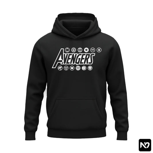 AVENGERS FLEECE HOODIE GRAPHIC 015 - Nain Oath