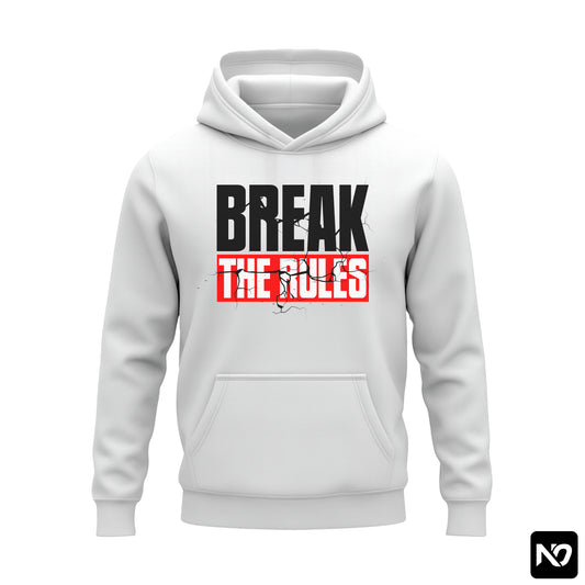 BREAK THE RULES FLEECE HOODIE GRAPHIC 002
