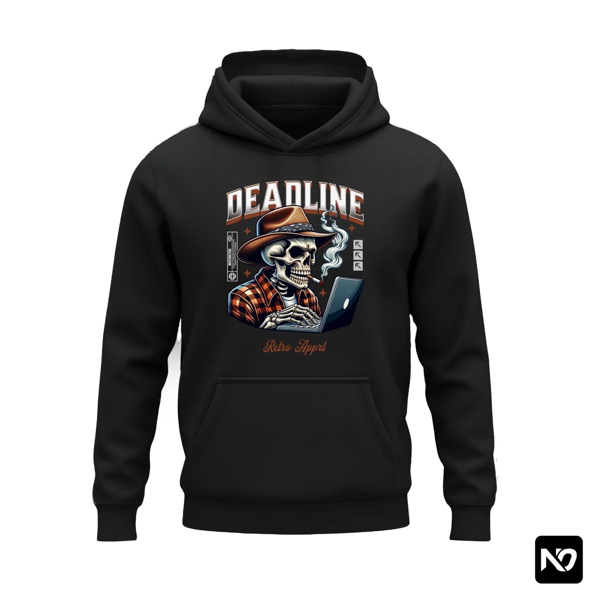 DEAD LINE FLEECE HOODIE GRAPHIC 016 - Nain Oath