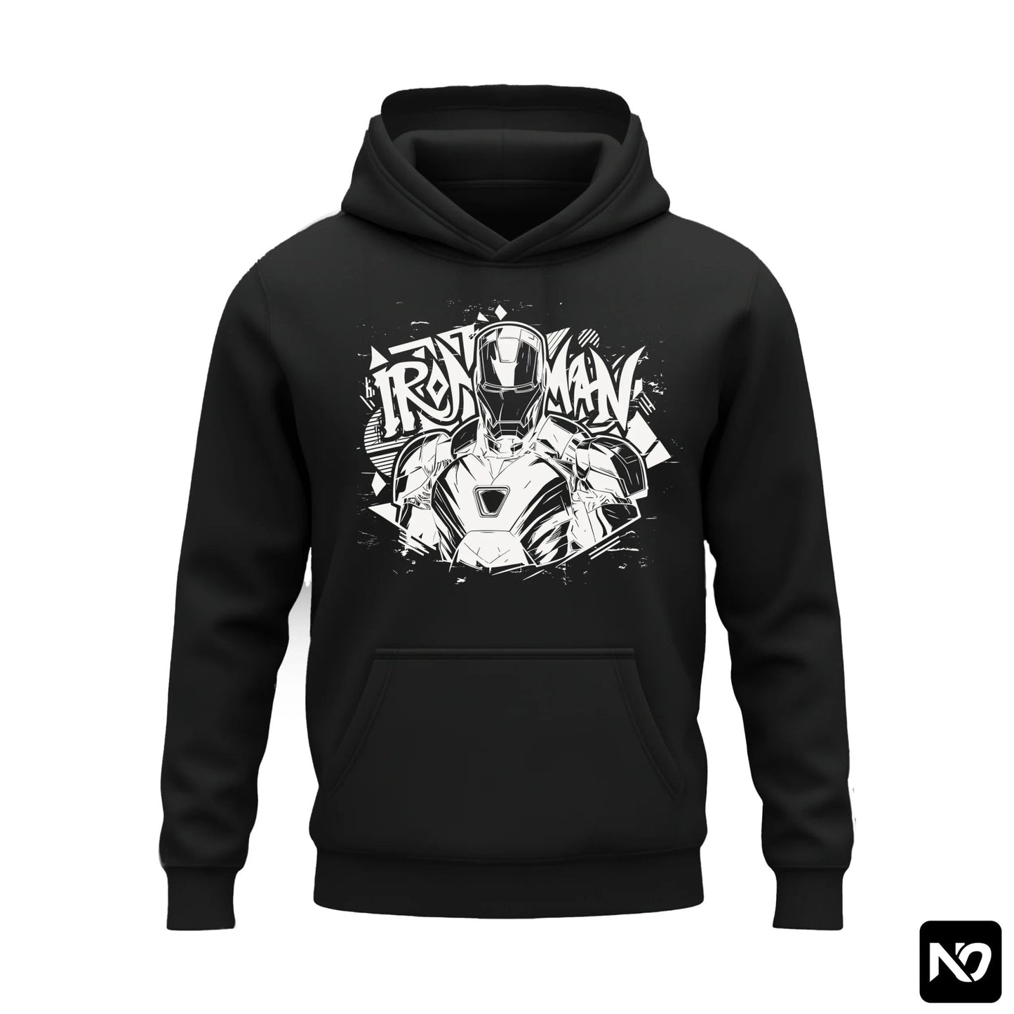 DESIGN IRON MAN FLEECE HOODIE GRAPHIC 017 - Nain Oath