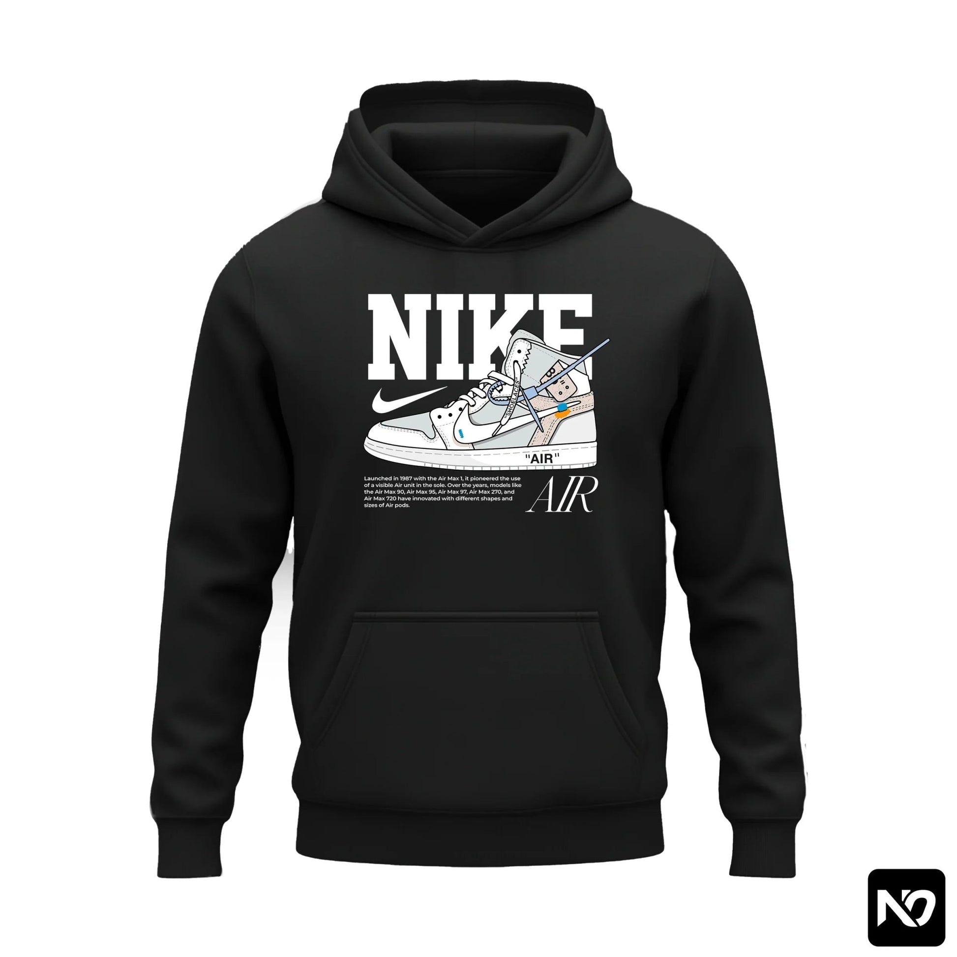 DESIGN NIKE AIR FLEECE HOODIE GRAPHIC 019 - Nain Oath