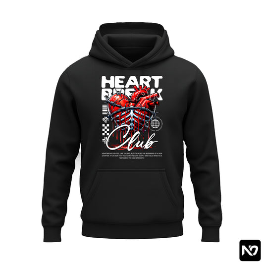 HEART FLEECE HOODIE GRAPHIC 003