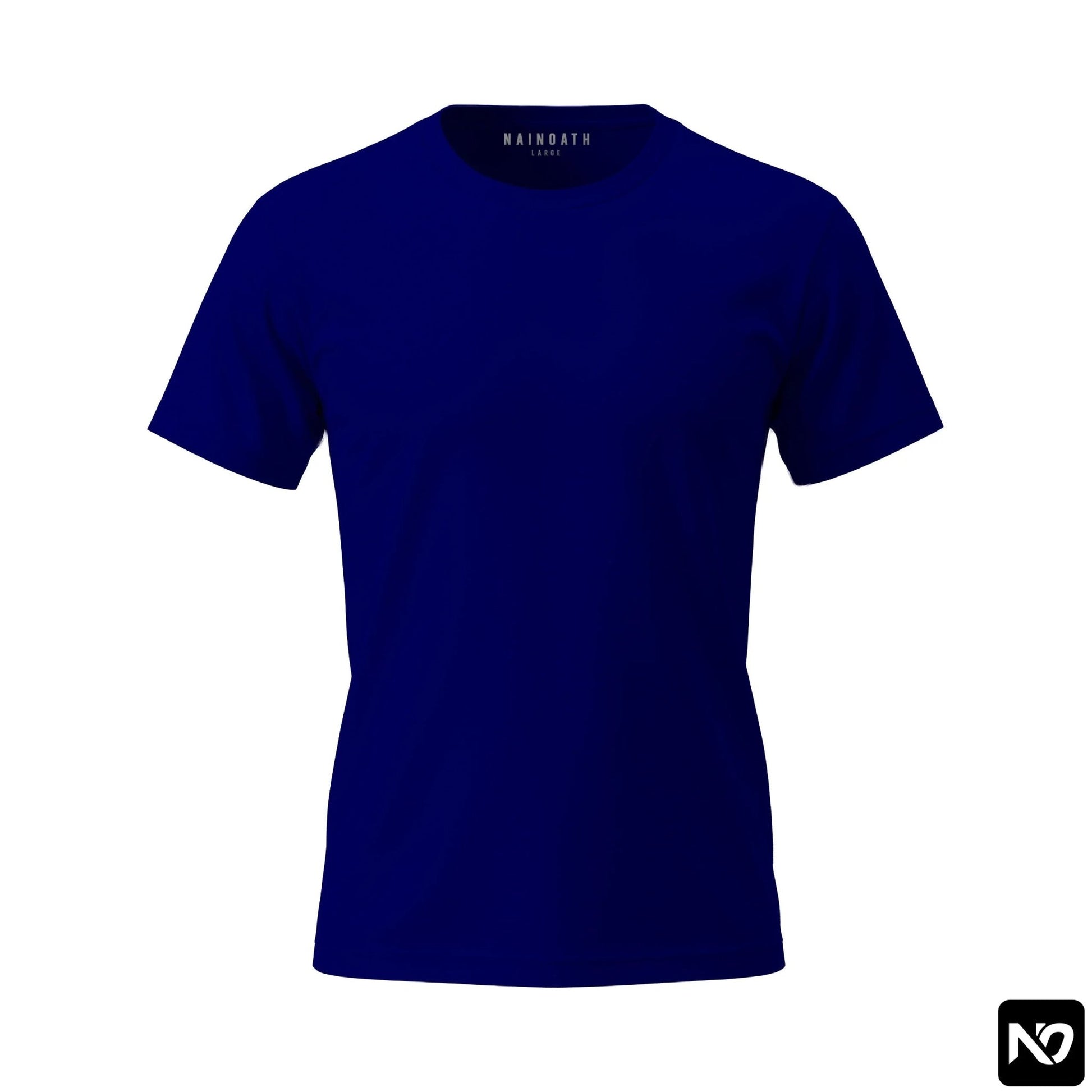 NAVY BLUE BASIC TEE - Nain Oath