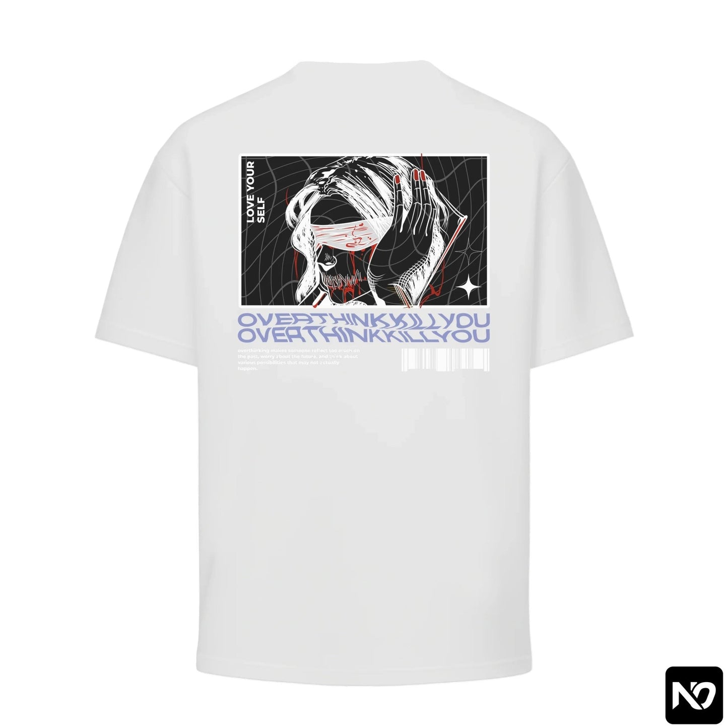 OVERTHINK OVERSIZED T-SHIRT UNISEX - Nain Oath
