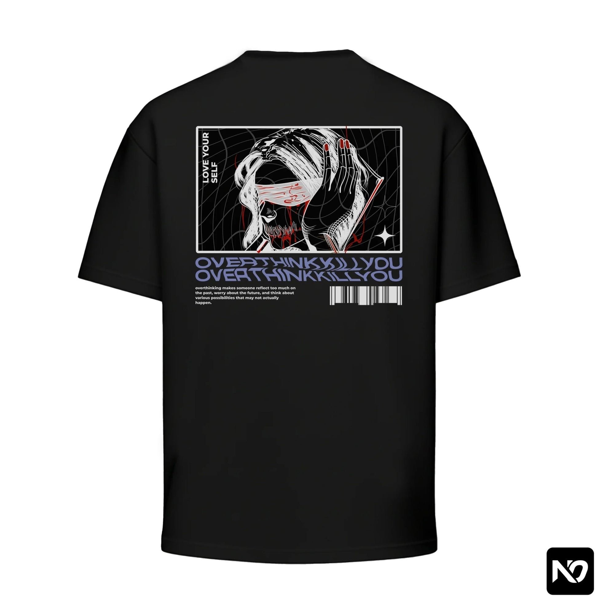 OVERTHINK OVERSIZED T-SHIRT UNISEX - Nain Oath