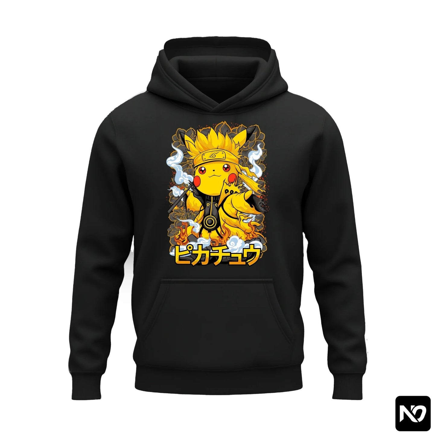 POKEMON FLEECE HOODIE GRAPHIC 008 - Nain Oath