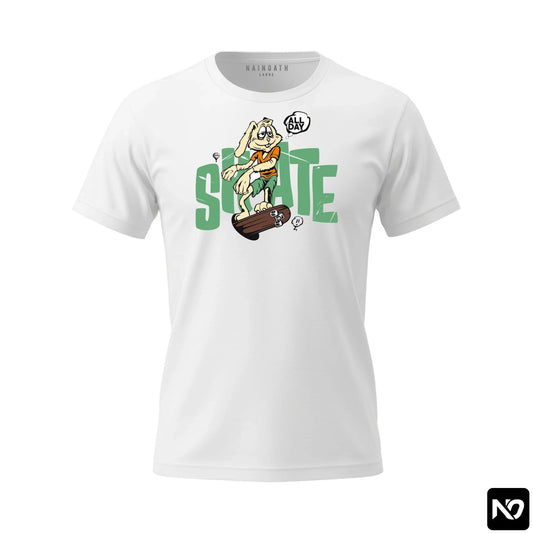 SKATE ALL DAY TEE - Nain Oath
