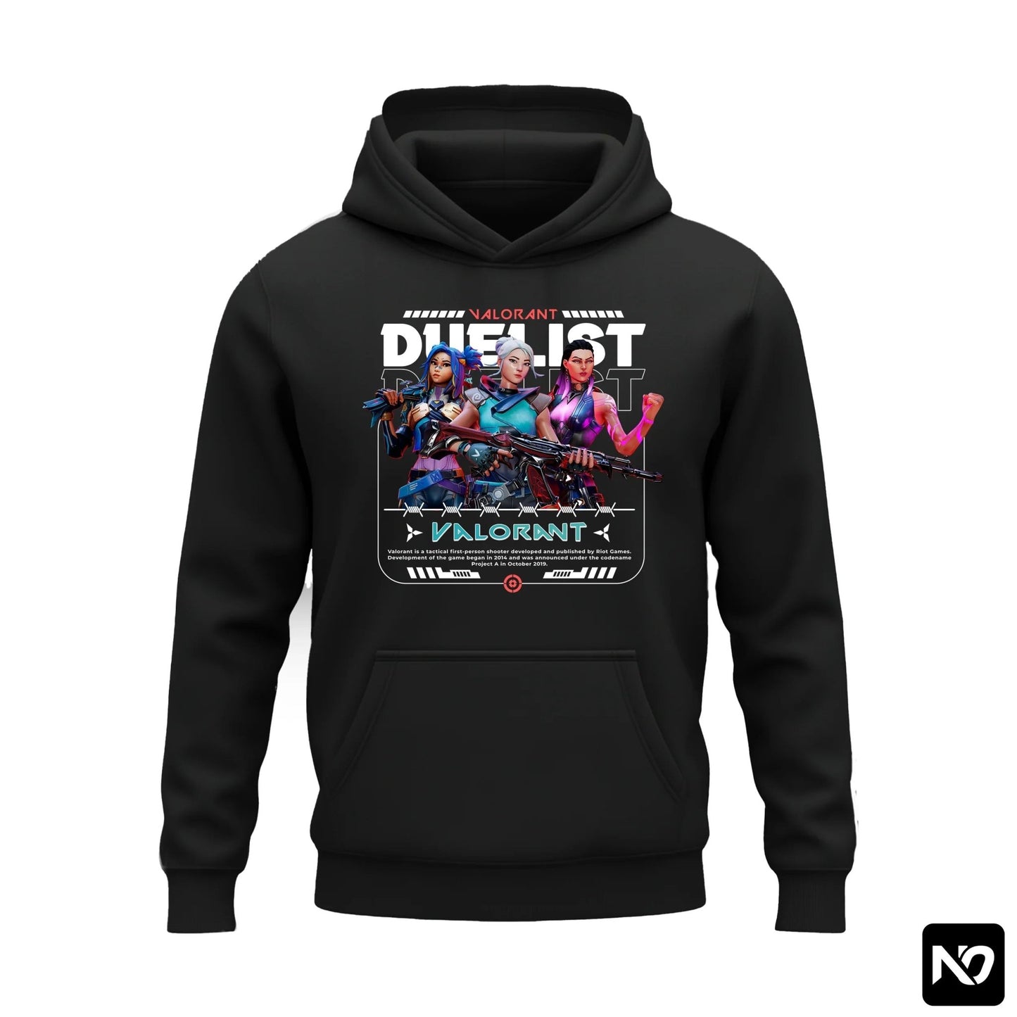 VALORANT GAMING HOODIE GRAPHIC 010 - Nain Oath